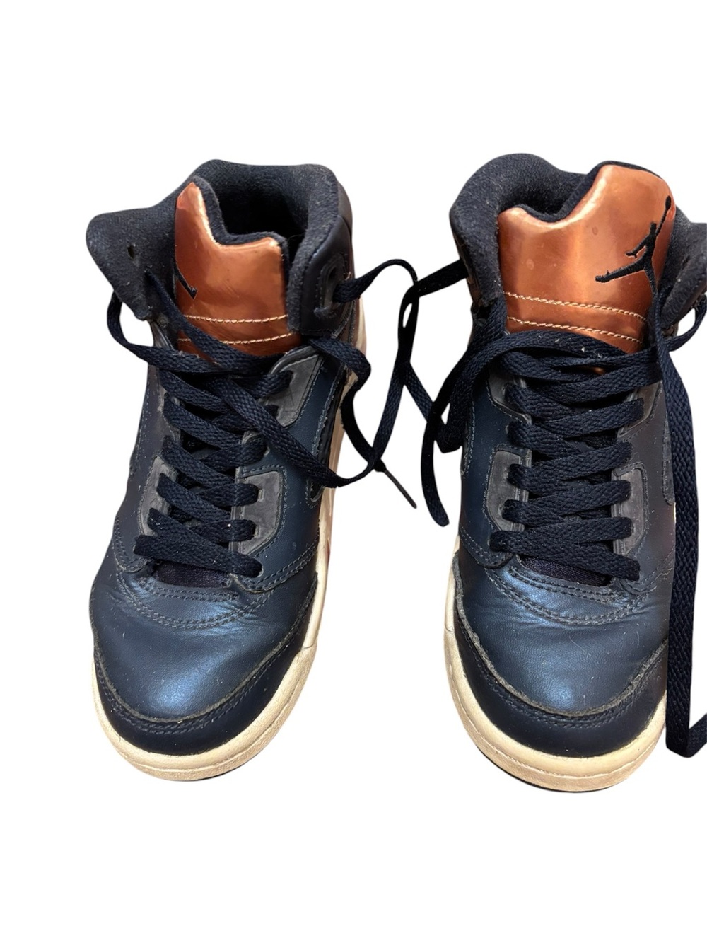 🖤🤎 Air Jordan 5 Retro “Bronze” Kids’ Sneakers 🤎🖤